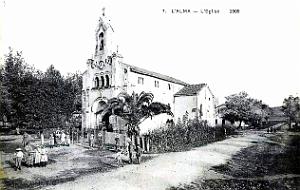 1254- L'Alma - L'eglise - 1909